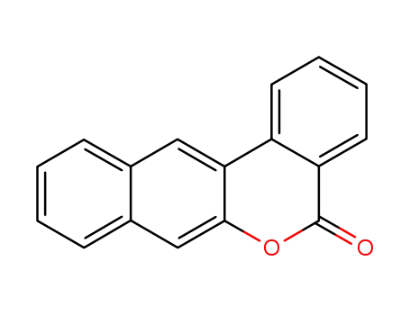 Molecular Structure of 151648-59-8 (5H-Benzo[d]naphtho[2,3-b]pyran-5-one)