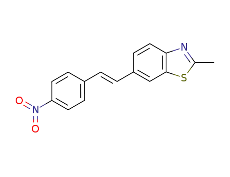 2-methyl-6-(4-nitro-styryl)-benzothiazole
