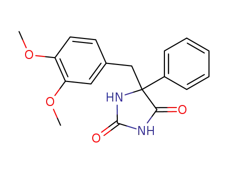 5-phenyl-5-veratryl-imidazolidine-2,4-dione