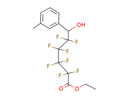 2,2,3,3,4,4,5,5-Octafluoro-6-hydroxy-6-m-tolyl-hexanoic acid ethyl ester