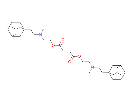 Succinic acid bis<N-methyl-N-<β-(1-adamantyl)ethyl>-aminoethyl> ester