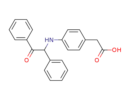 [4-(α'-oxo-bibenzyl-α-ylamino)-phenyl]-acetic acid