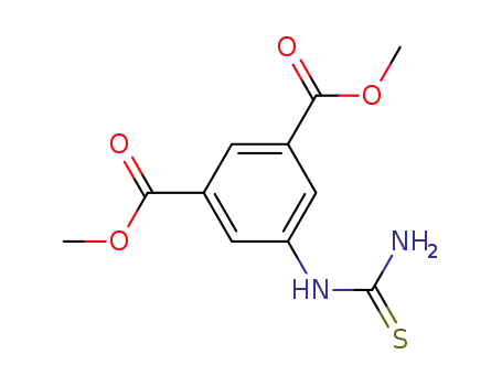 5-thioureido-isophthalic acid dimethyl ester