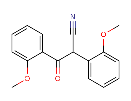 2,3-bis-(2-methoxy-phenyl)-3-oxo-propionitrile