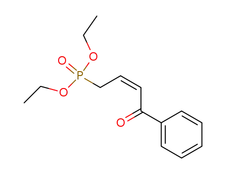 Phosphonic acid, (4-oxo-4-phenyl-2-butenyl)-, diethyl ester, (Z)-