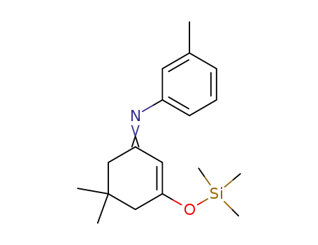 5,5-Dimethyl-N-(m-tolyl)-3-(trimethylsiloxy)-2-cyclohexen-1-imin