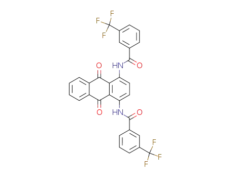 1,4-bis-(3-trifluoromethyl-benzoylamino)-anthraquinone