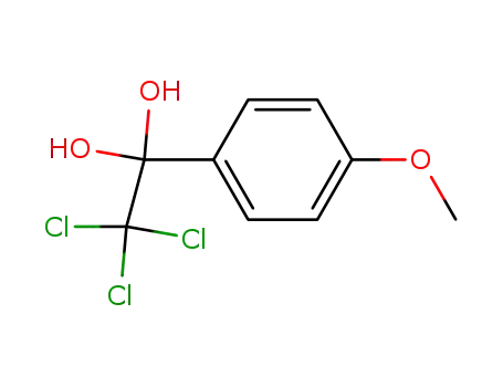 2,2,2-Trichloro-1-(4-methoxy-phenyl)-ethane-1,1-diol