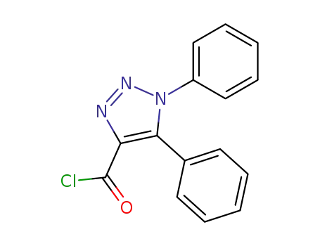 1H-1,2,3-Triazole-4-carbonyl chloride, 1,5-diphenyl-