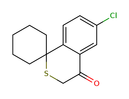 6'-chlorospiro<cyclohexane-1,1'-isothiochroman>-4'-one