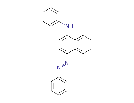 Molecular Structure of 24308-76-7 (1-Naphthalenamine, N-phenyl-4-(phenylazo)-)