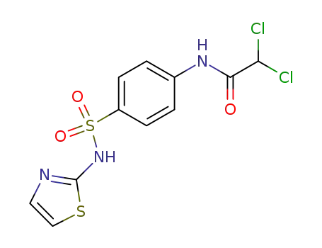 <i>N</i>-dichloroacetyl-sulfanilic acid thiazol-2-ylamide