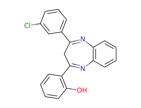 2-(2'-hydroxyphenyl)-4-m-chlorophenyl-1,5-benzodiazepine