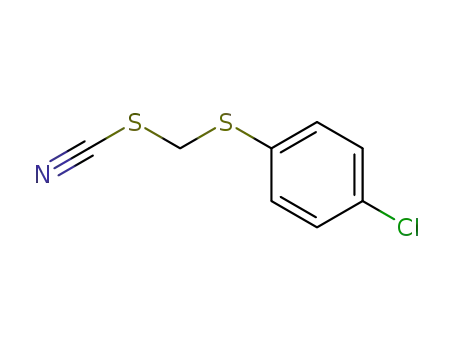 (4-chloro-phenylsulfanyl)-methyl thiocyanate