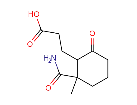 3-(2-carbamoyl-2-methyl-6-oxo-cyclohexyl)-propionic acid