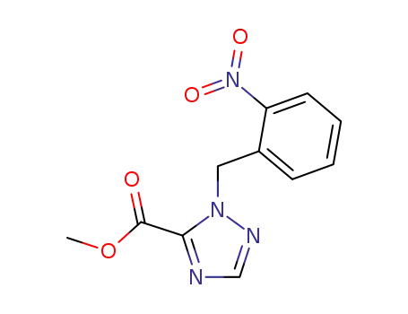 methyl 1-(2-nitrobenzyl)-1,2,4-triazole-5-carboxylate