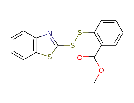 2-benzothiazol-2-yldisulfanyl-benzoic acid methyl ester
