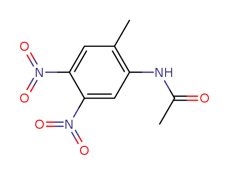 Molecular Structure of 70343-12-3 (Acetamide, N-(2-methyl-4,5-dinitrophenyl)-)