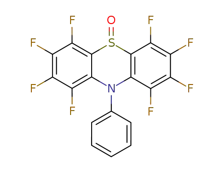 1,2,3,4,6,7,8,9-Octafluoro-10-phenyl-10H-phenothiazine 5-oxide