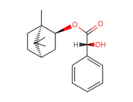 Molecular Structure of 1803-43-6 (D-mandelic acid-((1<i>R</i>)-bornyl ester))