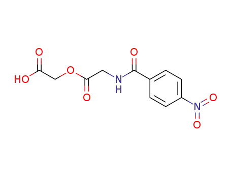 [<i>N</i>-(4-nitro-benzoyl)-glycyloxy]-acetic acid