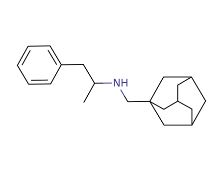 Molecular Structure of 118202-61-2 (N-(1-Adamantylmethyl)-2-phenylisopropylamine)