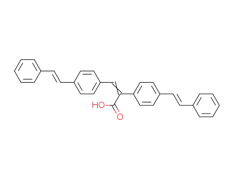 2,3ξ-di-<i>trans</i>-stilben-4-yl-acrylic acid