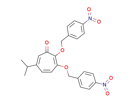 2,4,6-Cycloheptatrien-1-one,
6-(1-methylethyl)-2,3-bis[(4-nitrophenyl)methoxy]-