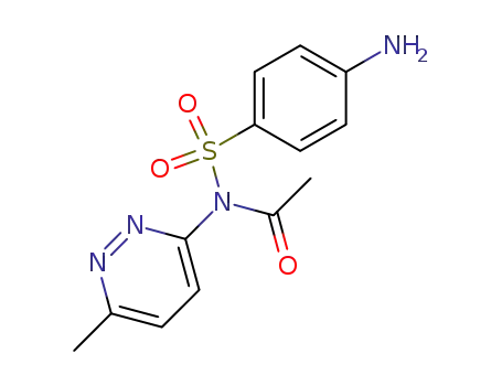 <i>N</i>-(6-methyl-pyridazin-3-yl)-<i>N</i>-sulfanilyl-acetamide