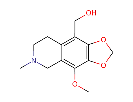 (4-methoxy-6-methyl-5,6,7,8-tetrahydro-[1,3]dioxolo[4,5-<i>g</i>]isoquinolin-9-yl)-methanol