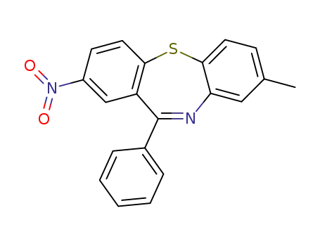8-methyl-2-nitro-11-phenyl-dibenzo[<i>b,f</i>][1,4]thiazepine