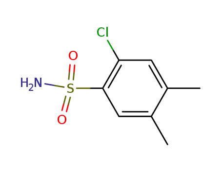 2-chloro-4,5-dimethyl-benzenesulfonic acid amide