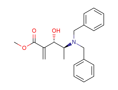 (3S,4S)-4-Dibenzylamino-3-hydroxy-2-methylene-pentanoic acid methyl ester