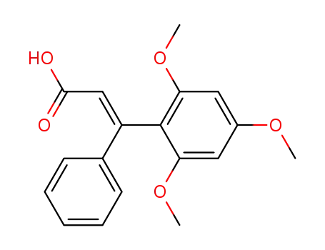 3-phenyl-3-(2,4,6-trimethoxy-phenyl)-acrylic acid