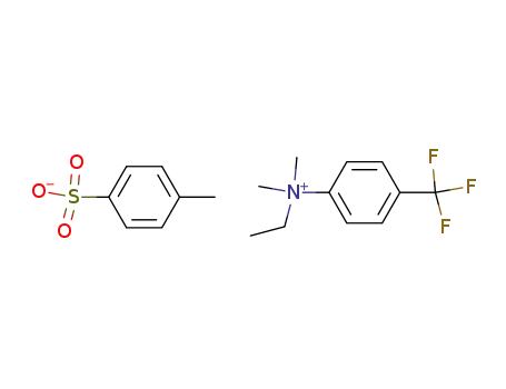 N,N-Dimethyl-N-ethyl-4-(trifluoromethyl)anilinium p-toluenesulfonate