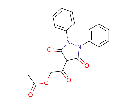 4-acetoxyacetyl-1,2-diphenyl-pyrazolidine-3,5-dione