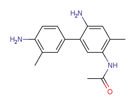 <i>N</i>-(6,4'-diamino-4,3'-dimethyl-biphenyl-3-yl)-acetamide