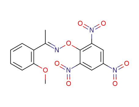 1-(2-methoxy-phenyl)-ethanone-(<i>O</i>-picryl oxime )
