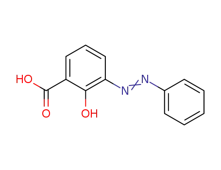 2-Hydroxy-3-phenylazo-benzoic acid