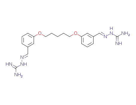 3,3'-pentanediyldioxy-di-benzaldehyde bis-carbamimidoylhydrazone