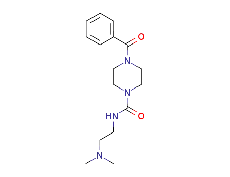 4-Benzoyl-piperazine-1-carboxylic acid (2-dimethylamino-ethyl)-amide