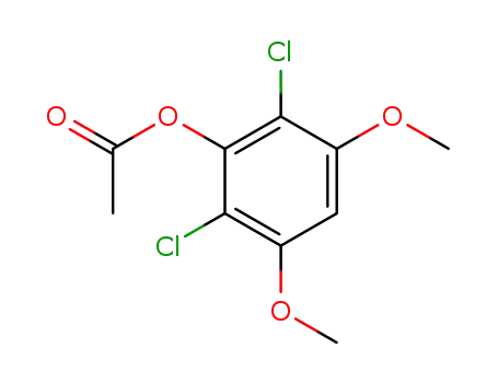 3-acetoxy-2,4-dichloro-1,5-dimethoxy-benzene