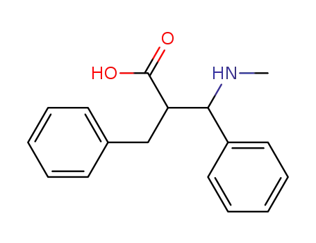 2-benzyl-3-methylamino-3-phenyl-propionic acid