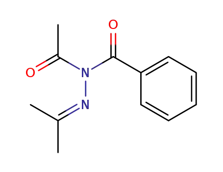 acetyl-benzoyl-isopropylidene-hydrazine