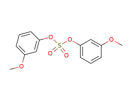 Molecular Structure of 67628-59-5 (Phenol, 3-methoxy-, sulfate (2:1))