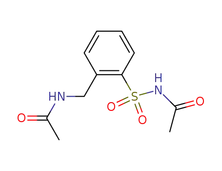 2-(acetylamino-methyl)-benzenesulfonic acid acetylamide