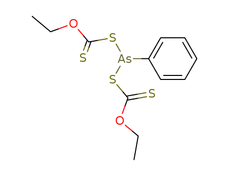 6-Oxa-2,4-dithia-3-arsaoctanethioic acid, 3-phenyl-5-thioxo-, O-ethyl  ester