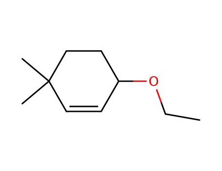 4,4-Dimethyl-cyclohexen-<sup>(2)</sup>-yl-aethylaether