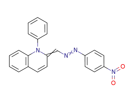 2-(4-nitro-phenylazomethylene)-1-phenyl-1,2-dihydro-quinoline