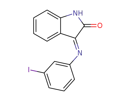 3-(3-iodo-phenylimino)-indolin-2-one
